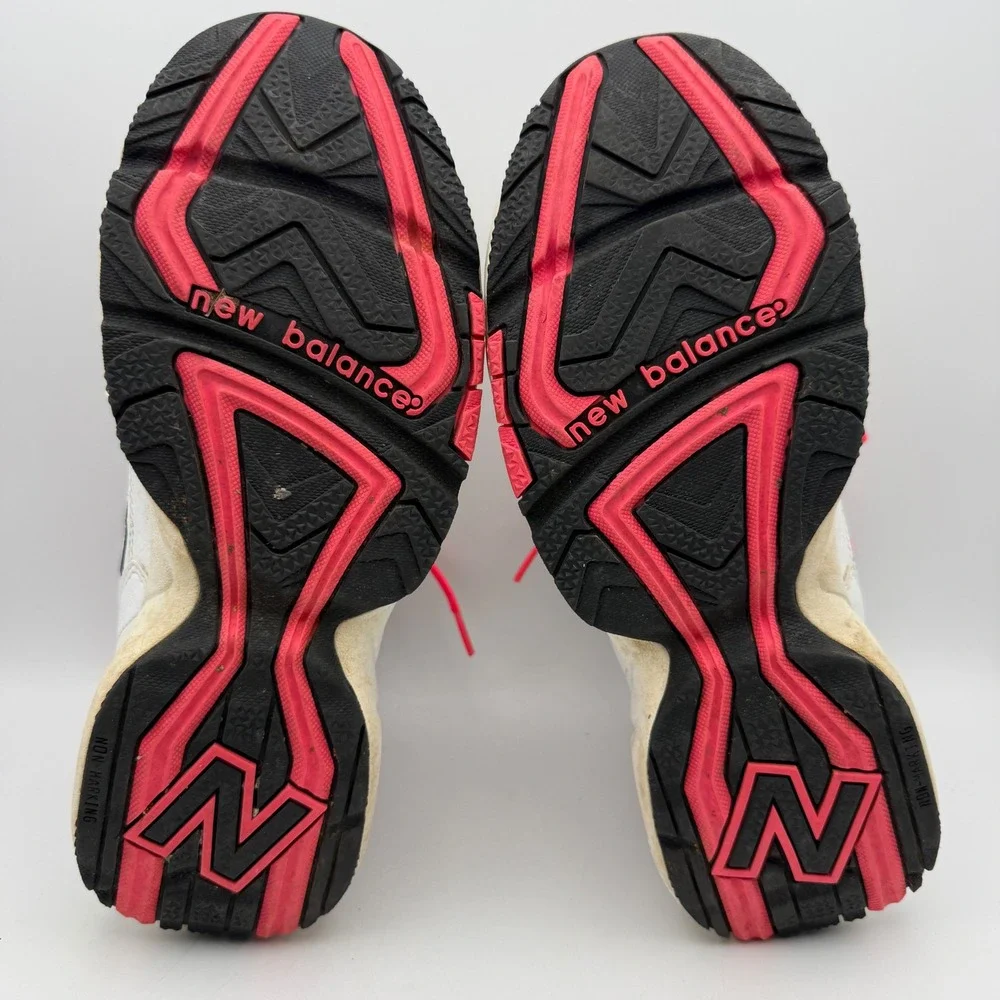 New Balance 608 Cross Training Shoes Womens 11 White Pink WX608SP1 Chunky Dad